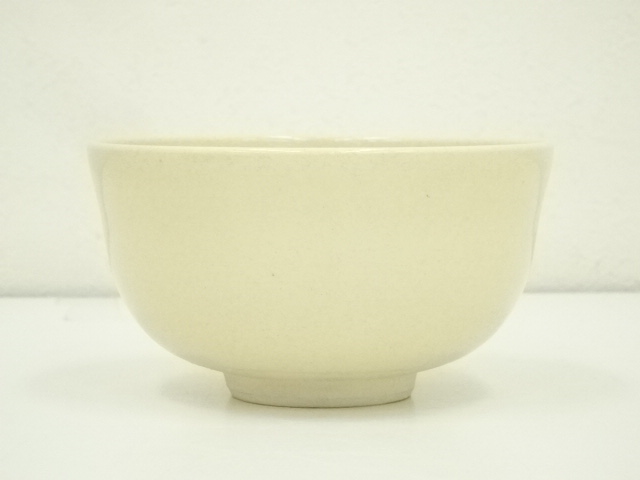 京焼 茶道具 平安清峰造 仁清風 色絵 茶碗 牛紋 共布 共箱 n12642 京焼 茶道具 平安清峰造 仁清風 色絵 茶碗 牛紋 共布 共箱